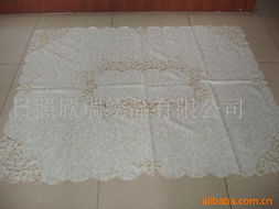 日照欣瑞绣品台布产品列表 纺织品的艺术绽放